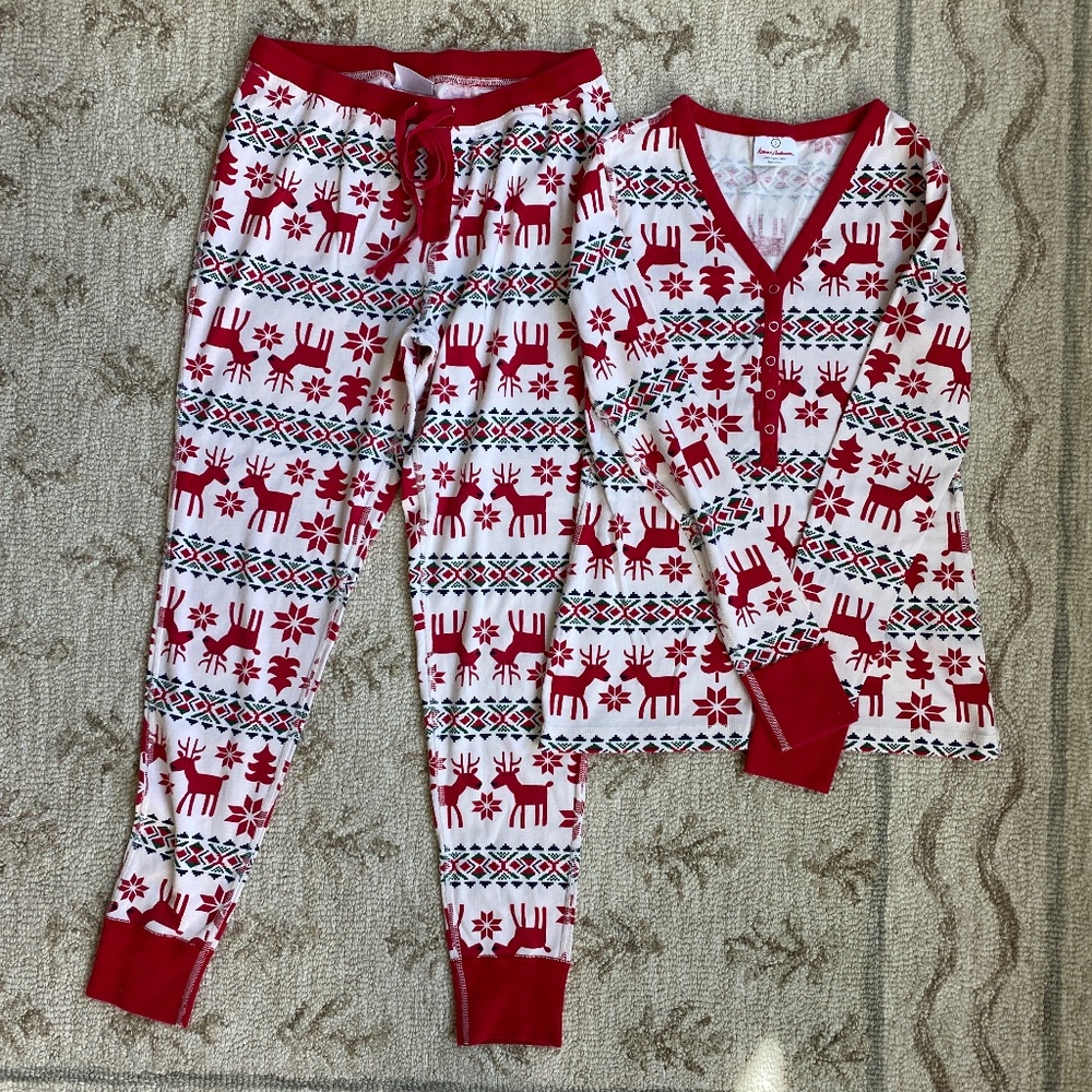 Hanna Andersson Holiday Pajamas, Women’s Small